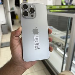 Apple Iphone 15 Po Max 256gb Unlocked 