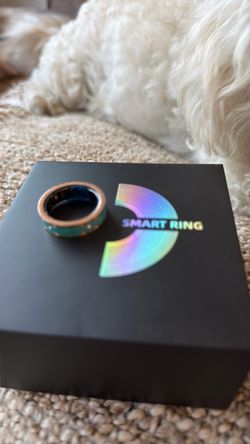 NIB Smart Ring with Rose Gold Trim
