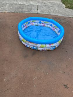 Round Swimming Pool Blow Up For Kids Swim Ball Pool Center For Backyard Beach