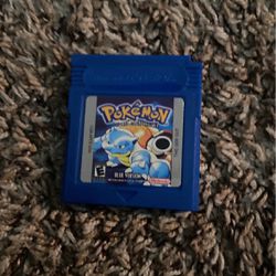 Game Boy Color Pokémon Blue Game