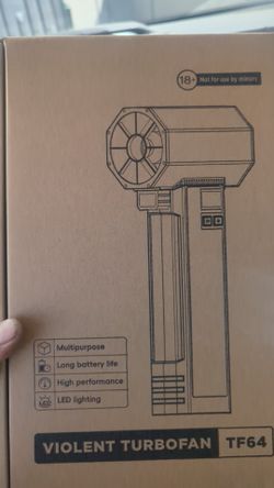 Battery Powered Violent Turbo Fan