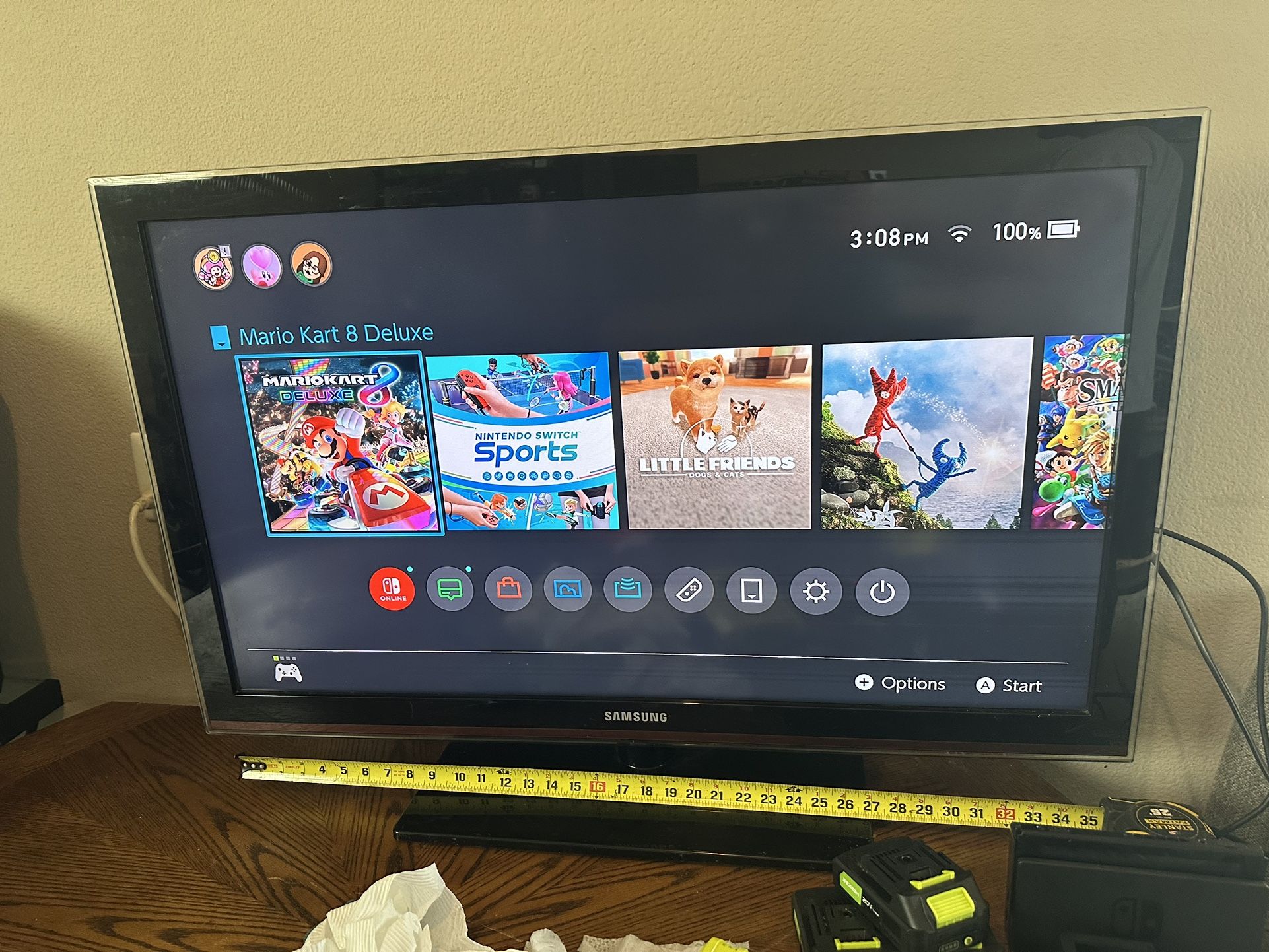Samsung TV No Remote