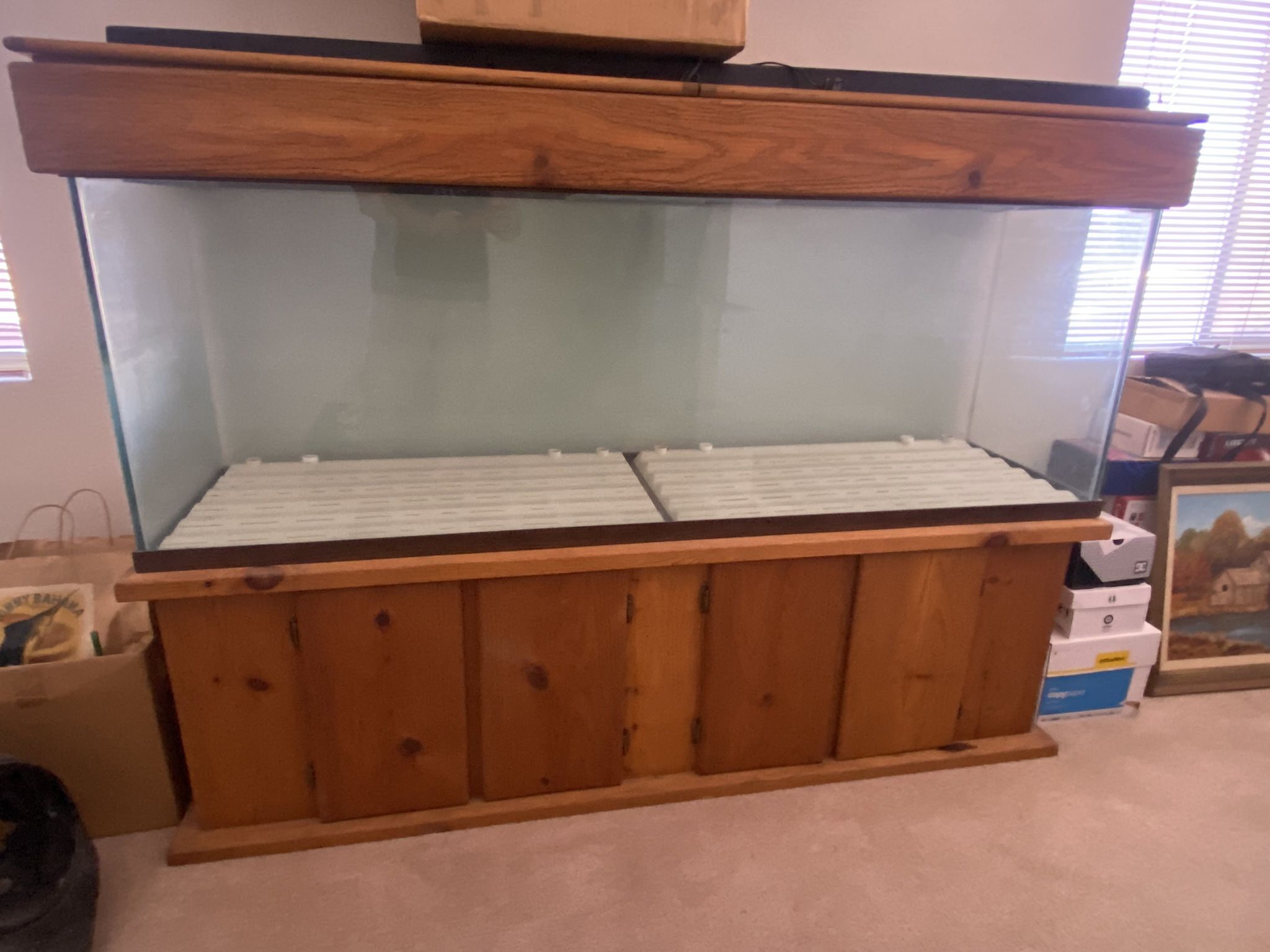 140 Gallon Fish Tank and Stand