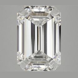 2.92Ct Emerald Cut Lab Grown Diamond F/VS1