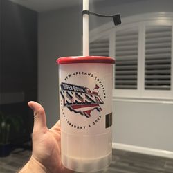 2002 New Orleans Super Bowl cup
