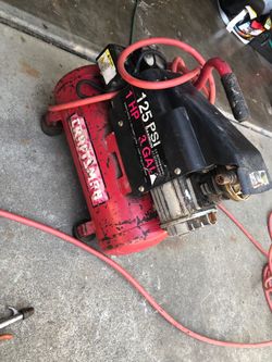 Craftsman 3 gallons compressor