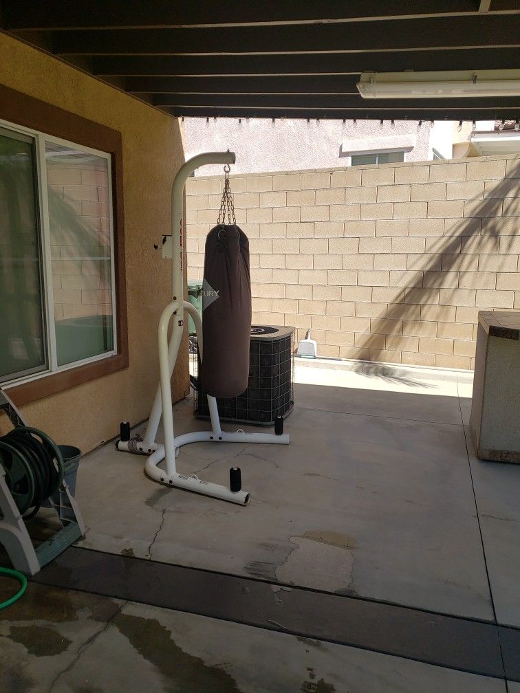 Punching Bag and Stand