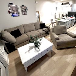 Gray Broyhill Modular Sectional