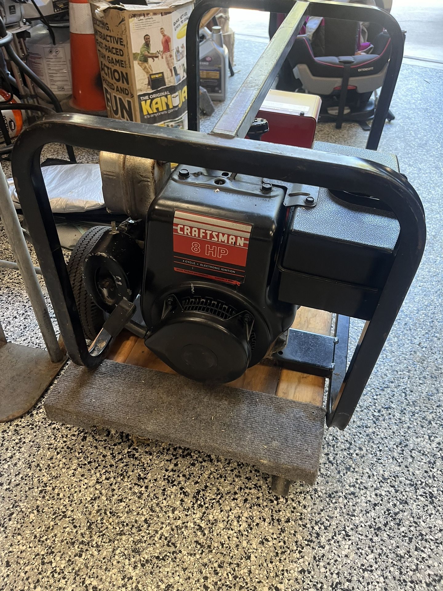 craftsman model 580 generator 4000 W 8 Hp