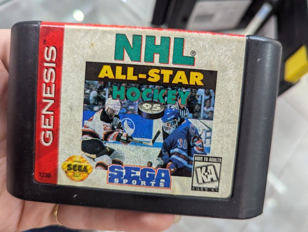 NHL All-Star Hockey For The Sega Genesis!!