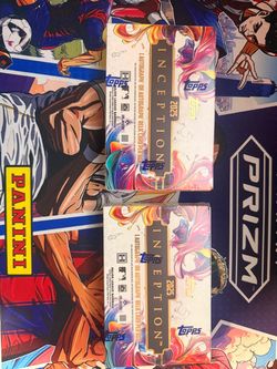 2025 Topps Inception Baseball Hobby Box Lot of 2