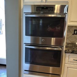 GE 30” Stainless Steel Electric Double Wall Oven