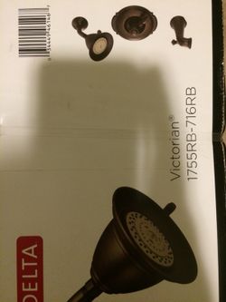 NEW!! Beautiful Brown Delta shower!!