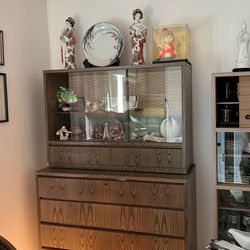 Auntie dresser with display case