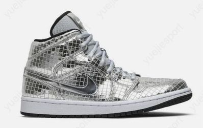 Nike Air Jordan Mid 1 Disco Ball
