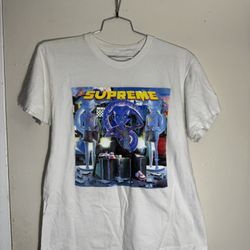 Supreme Alien White Tee Size Medium 