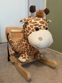 Giraffe Nursery Rocker
