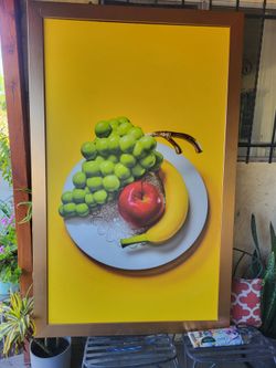 Fruit portrait with frame