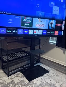 65’ LG TV and Mount
