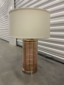 Copper Finished Table Lamp