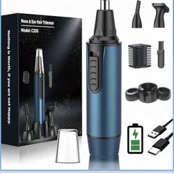 AREYZIN Nose Hair Trimmer for Men,2026 Professional 3 in 1 Painless RechargeableEar and Nose Trimmer,IPX7 Waterproof Eyebrow Facial Hair Trimmer Body 