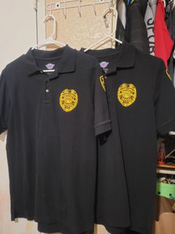 Security Guard Polo Shirts Size Small men size $10 each