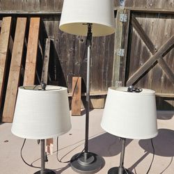 Adjustable Height Lamps-$15 ea or $40 for all