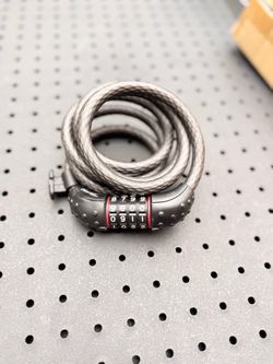 USED - Master Lock 4-Digit Combination Cable Lock