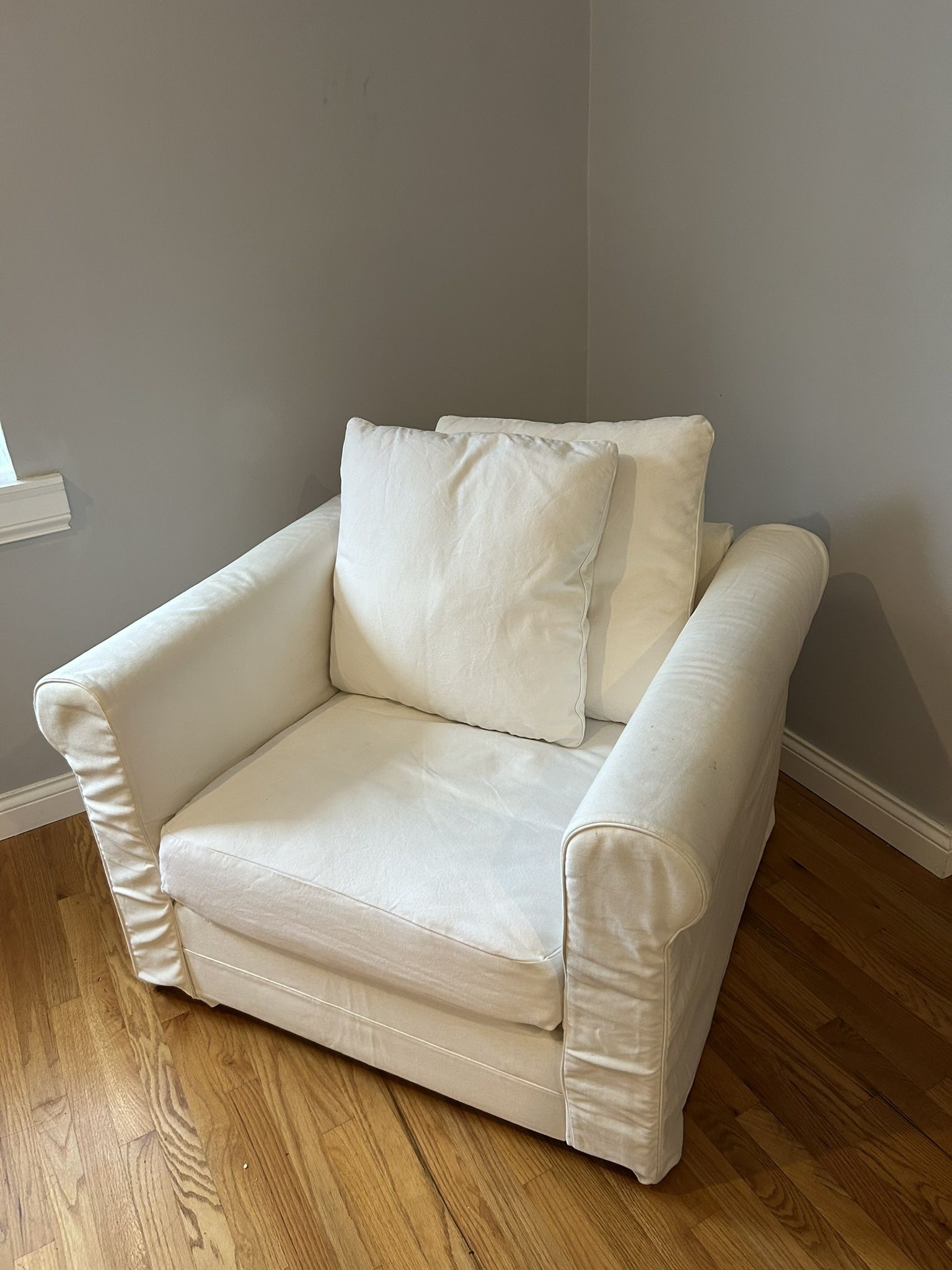 IKEA Härlanda Chair & Ottoman