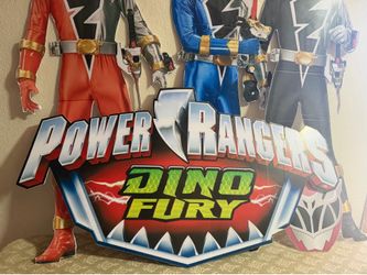 Power ranger party decoration