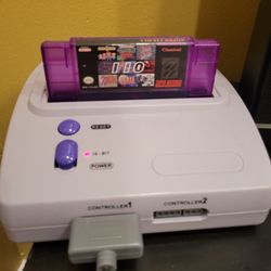 Super NINTENDO with 110 GAME CARTRIDGE