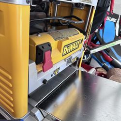 Dewalt Planer, Drill Press And Bandsaw