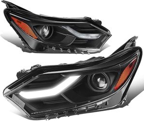 LA Zona Auto Parts 2018 to 2021 Chevrolet Equinox LED DRL Projector Headlights Luces Micas Calaveras Faros Proyectores