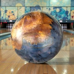Elite Gold Bowling Ball 13.6 Lb