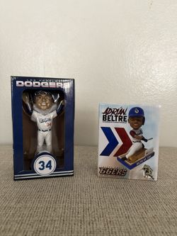 Fernando Valenzuela And Adrien Beltre Bobblehead 