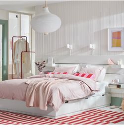 Bed Frame with drawers and headboard
