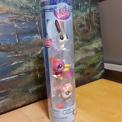 Littlest Pet Shop Park Pets Pet Trio toy playset LPS Rabbit Woodpecker Squirrel Hasbro 2024 New $10
