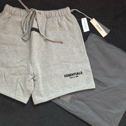Authentic Gray Essentials Shorts Size L