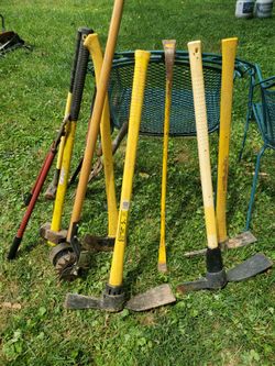 Assorted Landscaping and Garden Hand Tools