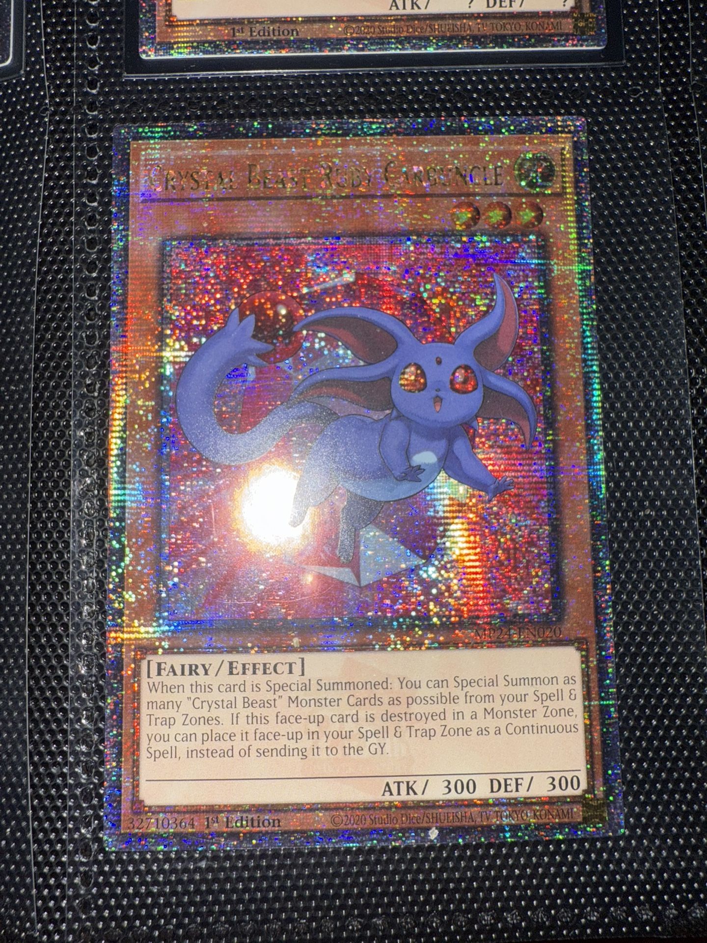 Quarter Century Secret Rare Ruby Carbuncle