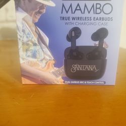 Brand New Still In Box Santana Mambo True Wireless Earbuds 