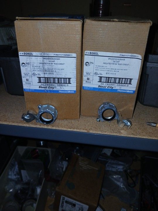 3/4" Die Cast Or Zinc Ground Brushing Box Of 50