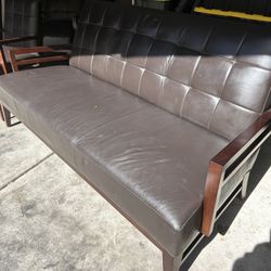 Leather Sofa HBF 