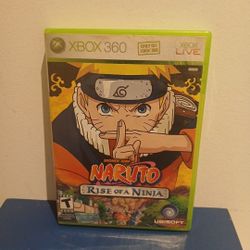 XBOX 360 NARUTO RISE OF A NINJA
