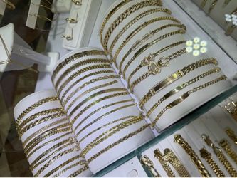 14k gold Cuban