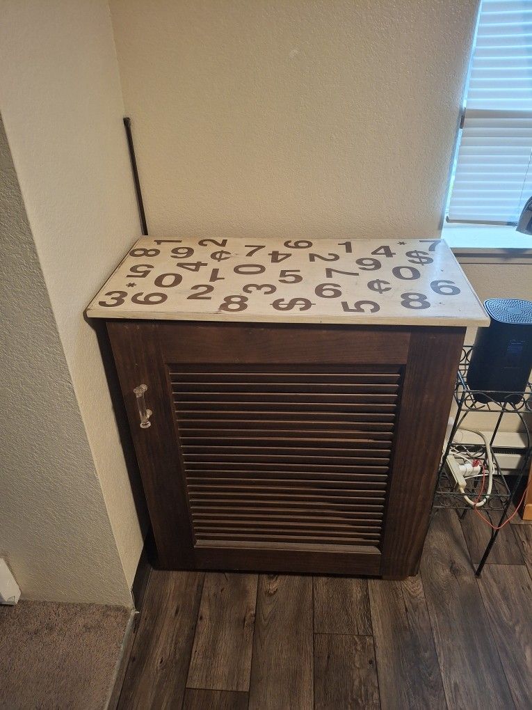 Custom 1 Shelf Cabinet