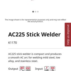 Lincoln electric stick welder