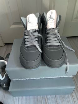 Jordan 5 wolf grey