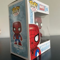 Spider-Man Pop Funko From The Marvel Comic Universe