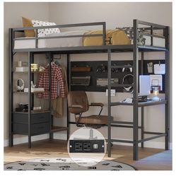 Twin Size Loft Bed